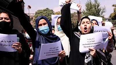 Protests get harder for Afghan women amid risks and red tape