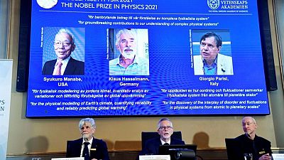 Manabe, Hasselmann y Parisi ganan el Premio Nobel de Física 2021