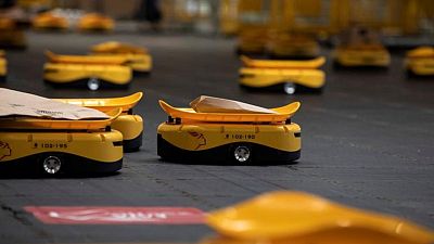 Robots give Greece's postal service speed boost Robots give Greece's postal service speed boost