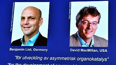 Scientists List and MacMillan win Nobel Chemistry Prize Scientists List and MacMillan win Nobel Chemistry Prize