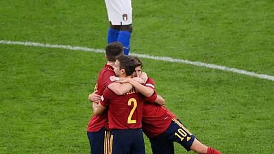 España pone fin a la racha invicta de Italia para llegar a la final de la Liga de Naciones