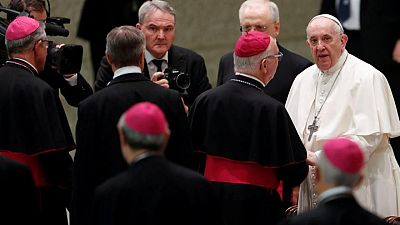 Pope says ashamed Church did not prioritise abuse victims in France Pope says ashamed Church did not prioritise abuse victims in France