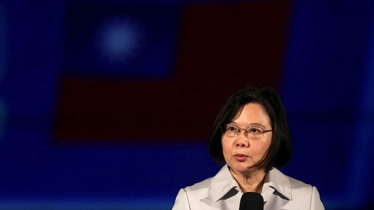 Taiwan will ensure regional peace, president tells French senators