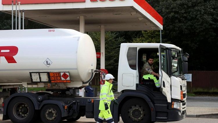 UK petrol retailers say recovery from fuel crisis too slow