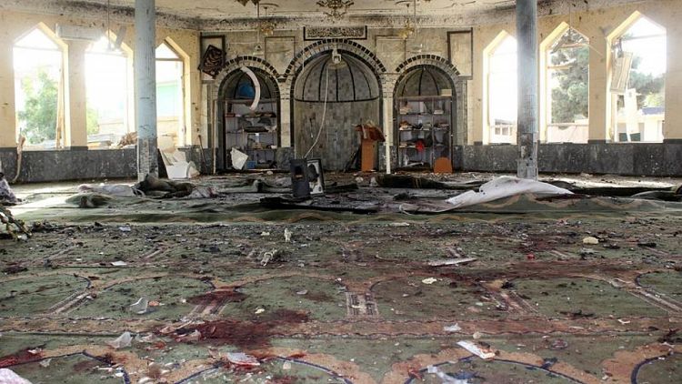 وكالة الأنباء الرسمية: انتحاري يقتل 46 في مسجد بأفغانستان