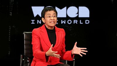 Nobel Peace Prize winner Maria Ressa: "I'm in shock" Nobel Peace Prize winner Maria Ressa: "I'm in shock"