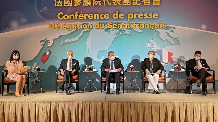 Call Taiwan a country, French senator says, angering China