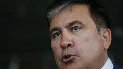 Georgia detains four at rally in support of jailed ex-president - report Georgia detains four at rally in support of jailed ex-president - report