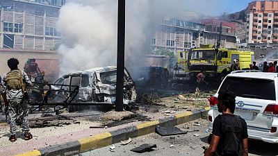 Aden car bomb targeting officials kills at least four - security source Aden car bomb targeting officials kills at least four - security source