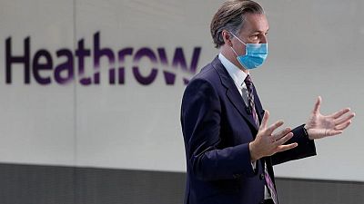 Britain should use COP26 to push sustainable aviation fuel - Heathrow CEO Britain should use COP26 to push sustainable aviation fuel - Heathrow CEO