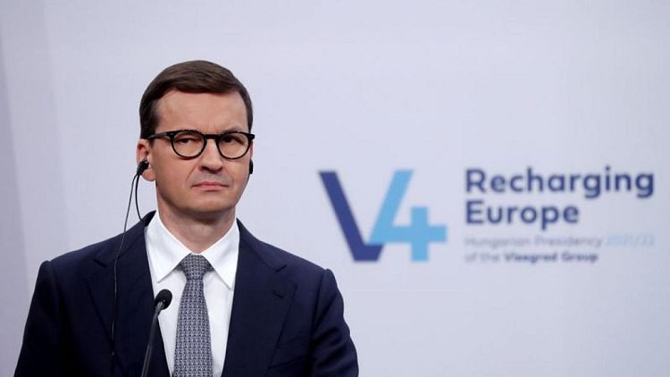Polish prime minister accuses opposition of lying about 'Polexit'