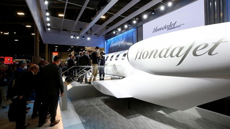 Honda pitches new light jet model as private travel soars