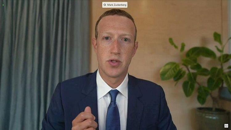 U.S. Senate Democrat asks Facebook CEO to retain documents