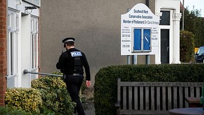 Counter-terror police lead probe into UK lawmaker's murder Counter-terror police lead probe into UK lawmaker's murder