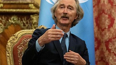 UN envoy says has agreement on drafting new Syrian constitution UN envoy says has agreement on drafting new Syrian constitution