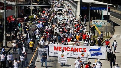 آلاف يحتجون في السلفادور ضد حكومة بو كيلة