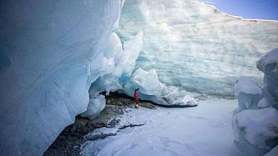 Alien world under Austria's doomed glaciers tells tale of their collapse Alien world under Austria's doomed glaciers tells tale of their collapse