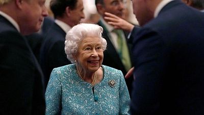 UK's Queen Elizabeth appears in good spirits after health concerns