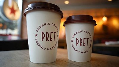 Britain's Pret enters self-service coffee machine market