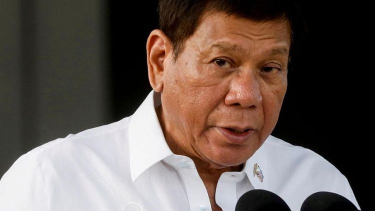 Philippines' Duterte stays mum over presidential candidate he said uses drugs