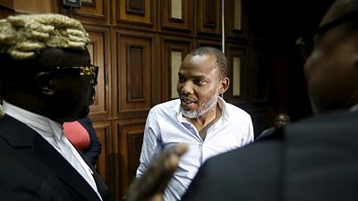 Nigerian separatist leader Kanu denies terrorism charges in court hearing
