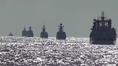سفن حربية روسية وصينية تقوم بأول دوريات مشتركة في المحيط الهادي