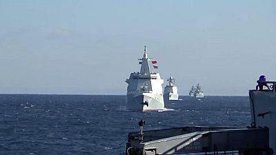 Buques de guerra rusos y chinos realizan las primeras patrullas conjuntas en el Pacífico