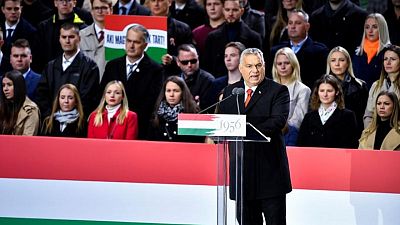 Hungary's Orban accuses Brussels, Washington of meddling as 2022 election race heats up