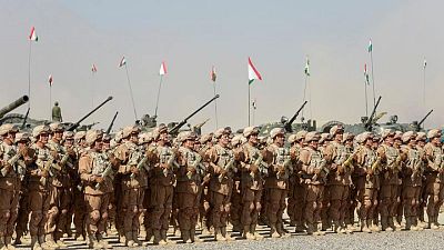 Russia-led bloc concludes drills near Afghan border to boost Tajik security Russia-led bloc concludes drills near Afghan border to boost Tajik security