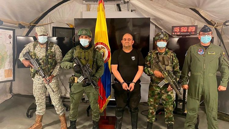 Colombia considera prioritario extraditar a narcotraficante Otoniel a EEUU: fuentes