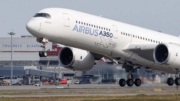 Ejecutivo de Airbus dice objetivo de producción está basado en contratos de aviones