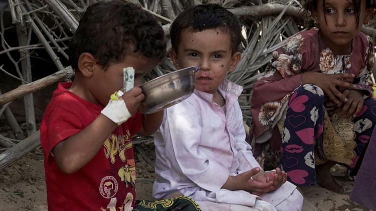 U.N. appeals for fresh injection of funds for famine-threatened Yemen