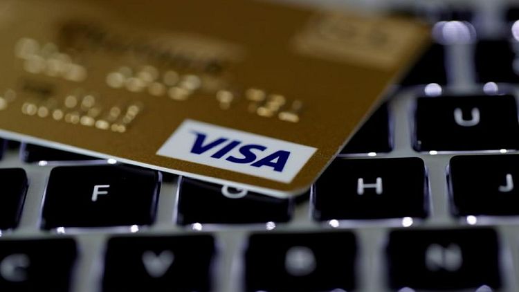 Visa profit rises on increased travel, online spending