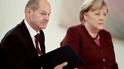 Germany's Merkel to bring likely successor to G20 talks