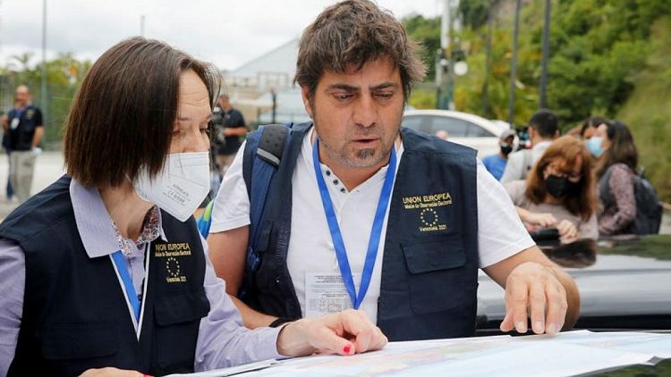 EU election observers begin work ahead of Venezuela regional, local vote