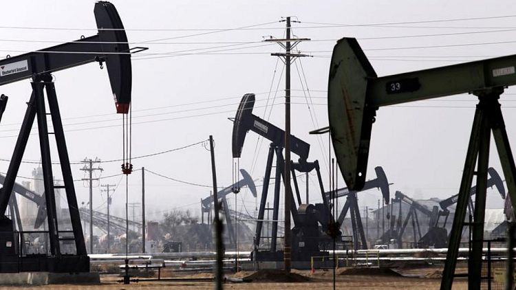 Oil prices set for first weekly drop since August as supply concerns ease