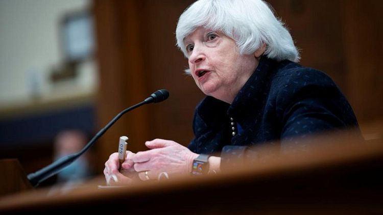 Yellen espera alivio de presiones inflacionarias para segunda mitad de 2022