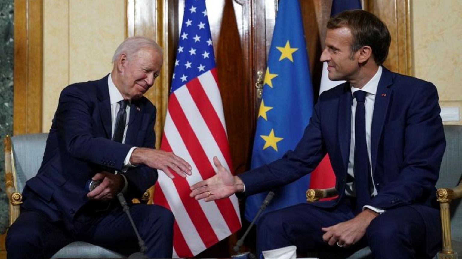 Biden says the U.S. does not have a more loyal ally than France