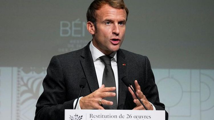 UK's credibility on the line with Brexit row, Macron tells FT