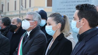 "Mia presenza è testimonianza lo Stato c'è" dice sottosegretaria "Mia presenza è testimonianza lo Stato c'è" dice sottosegretaria