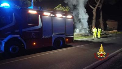 L'incidente nella notte in provincia di Perugia L'incidente nella notte in provincia di Perugia