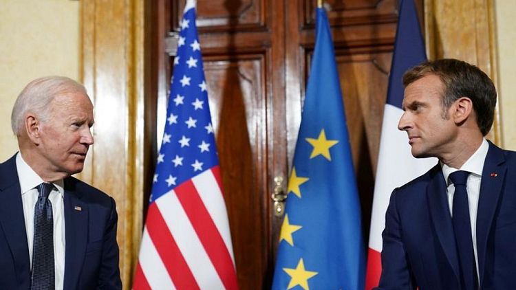 Rebuilding trust with Biden, Macron says 'We must look to the future'