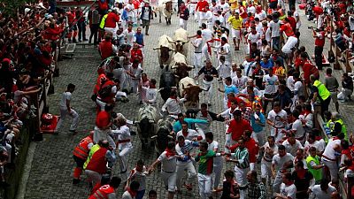 Man dies after being gored at Spanish bull-running festival
