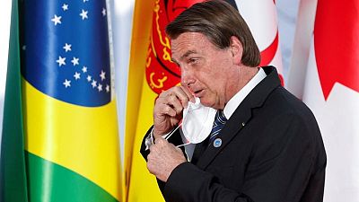 Brazil's Bolsonaro met with protests in Italy visit