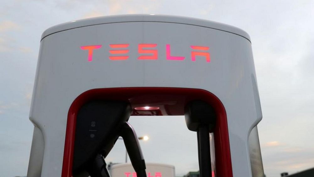 Tesla opens charging network to other EVs for the first time | Euronews