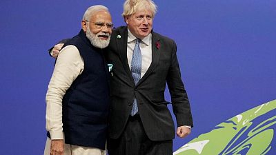 UK's Johnson pressed Indian PM for ambitious emissions reduction plan