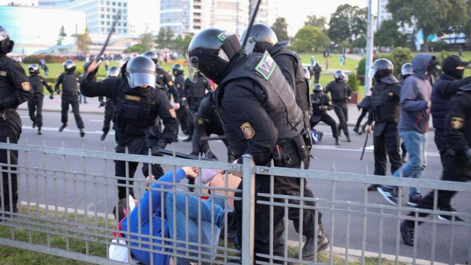 Human rights watchdogs seek German investigation of Belarusian security members