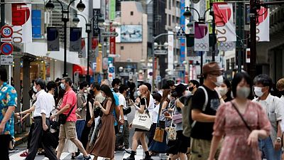 Japan's service sector activity grows for first time during pandemic