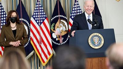 'Finally, infrastructure week!' Biden says, cheering $1 trillion bill