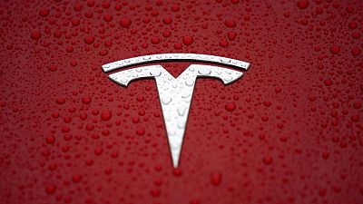 Tesla shares inch higher after Monday's sell-off Tesla shares inch higher after Monday's sell-off